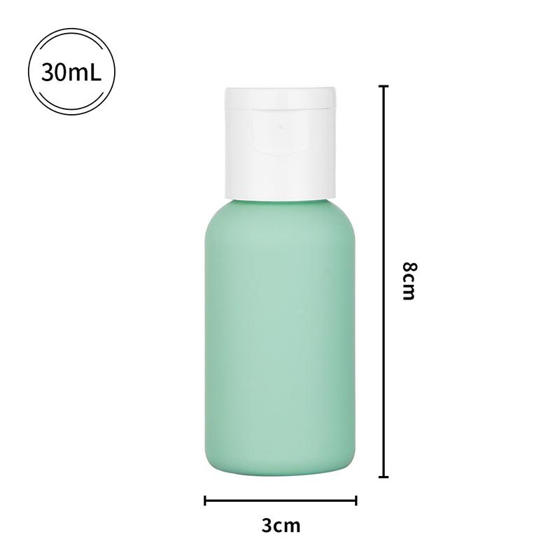

1 шт. мягкие портативные флаконы-дозаторы 30 мл гель для душа шампунь лосьон дорожные флаконы косметические средства для ванной комнаты зелёный