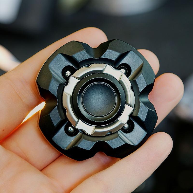 Armor Apen Fidget Spinner Roller Stainless Steel Metal Rotating Hand Spinning Top Tip Edc Stress Easing Sensory Toy Anti Anxiety