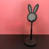 Mobile Phone Holder Adjustable Height Telescopic Stand 22.7-31.7cm Cute Bunny Ear Design Phone Mount for Desk Office Decor