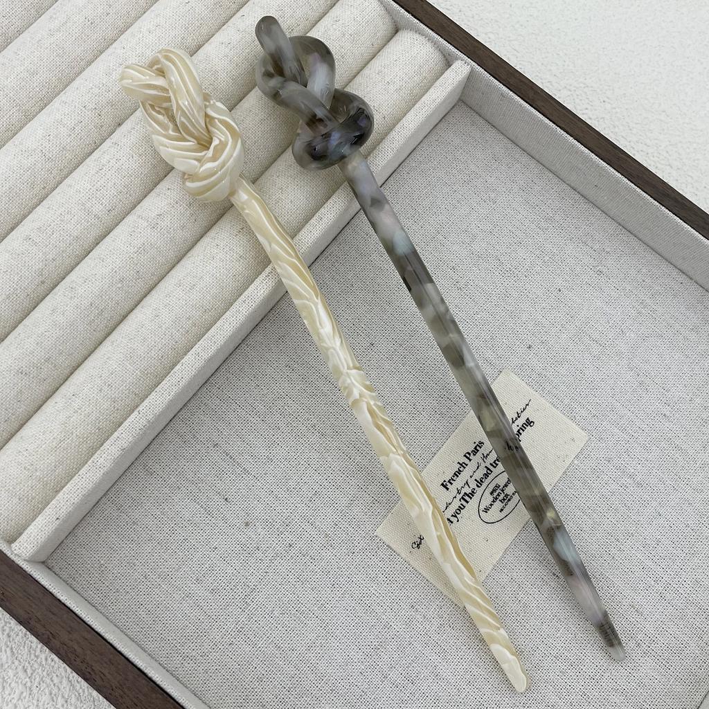 Einfaches Neues Design Temperament Antiker Wind Haarnadel Retro 18,5 cm Lang Schildpatt Acetat Haarnadel Haarschmuck