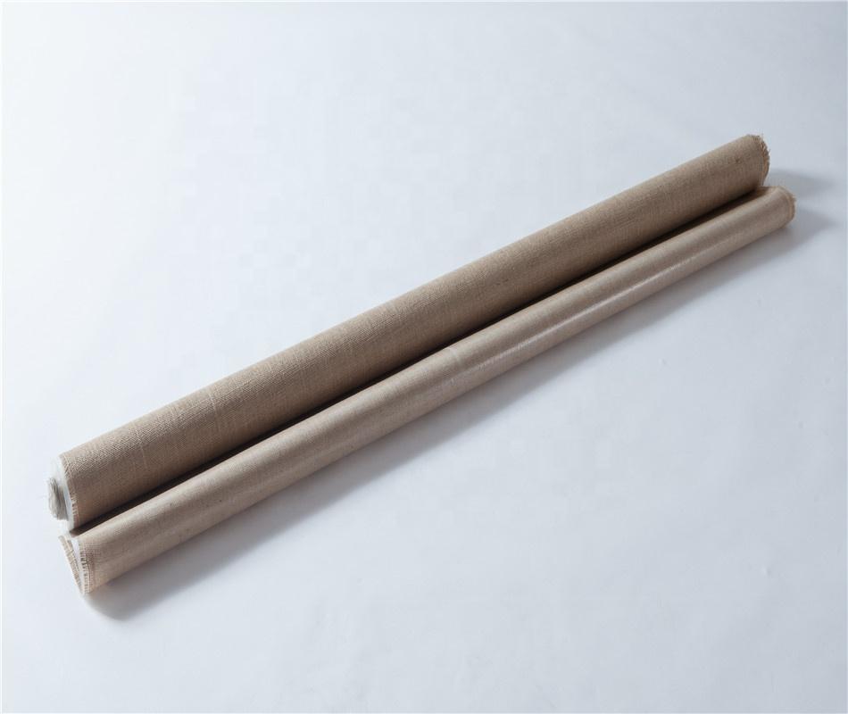 PE Laminated  Burlap Jute Fabric Waterproof Hessian Fabric for Bags