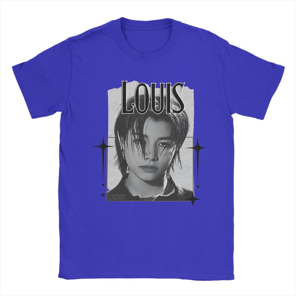 Unique Lngshot Louis Rising TShirt Unisex O Neck Cotton T Shirts Short Sleeve Tees Plus Size Clothing