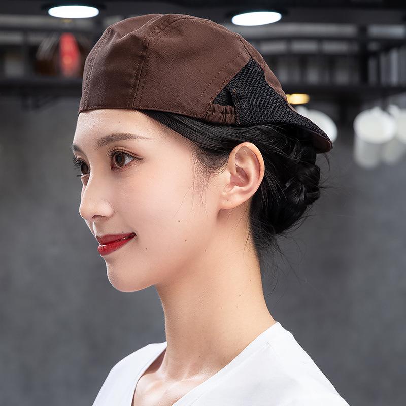 Adjustable Waiter Work Beret for Men & Women – Custom Logo Printing, Ideal for Baking & Catering