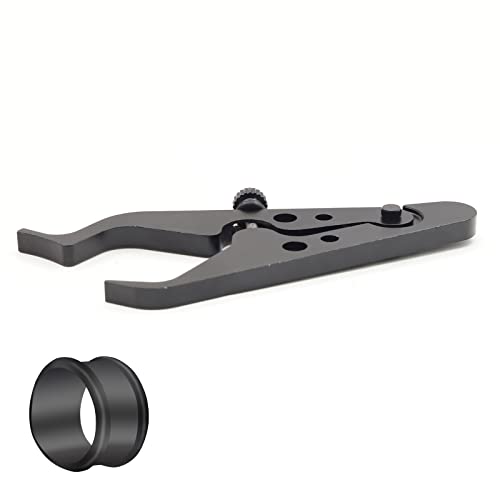 Aoling Motorcycle Throttle Assist, Cruise Throttle Clamp, Motorcycle Throttle Lock, Touring, Highway, Relieves Hand Numbness, Recovers Fatigue, L
