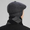 Anti-cold Ear Protection Peaked Cap Soft Hooded Thermal Cap Versatile Earflap Woolen Hat  Autumn