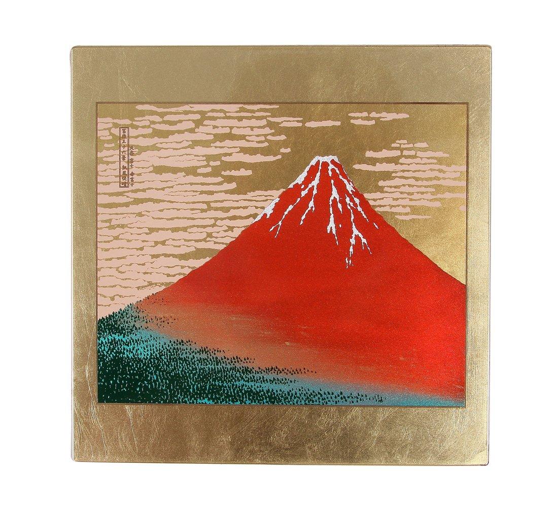 

Коврик для мыши Maeju Lacquerware Lacquer Art, красный, Fuji (грамм) 2В-717