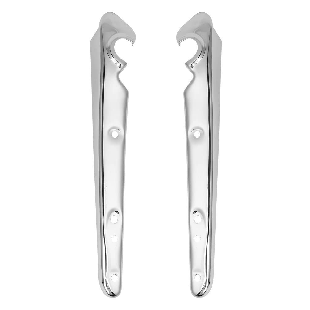 TooHR Rear Fender Turn Signal Bracket for Harley Sportster Iron Easy 1 Chrome XL883/1200/48/72 Models, Installation, Pair,