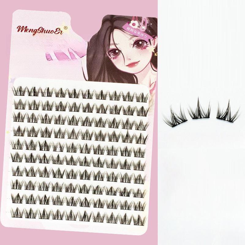 

Черная манга естественным образом смягчает пучки волосков на нижних ресницах, делая их пригодными для повторного использования в макияже своими руками