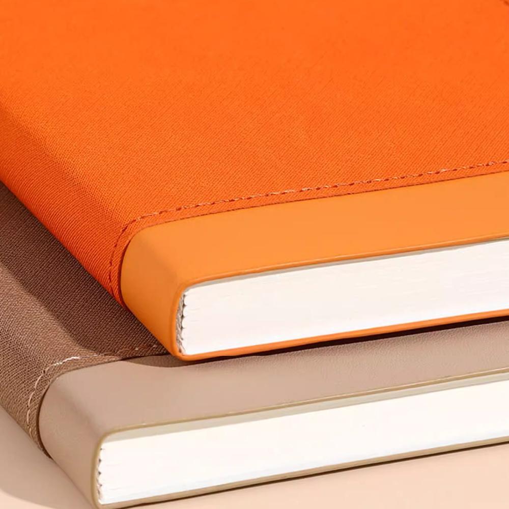 (Logo Can Be Engraved) A5 Thickened Student Subject Notebook, Soft Cover Notepad, Diary, Meeting Minutes, Travel Log