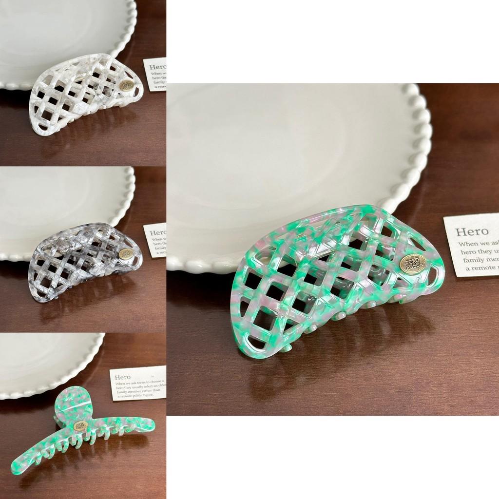 Unique Geometric Hair Claw Clips For Women Featuring Elegant Colors And Handmade Craftsmanship