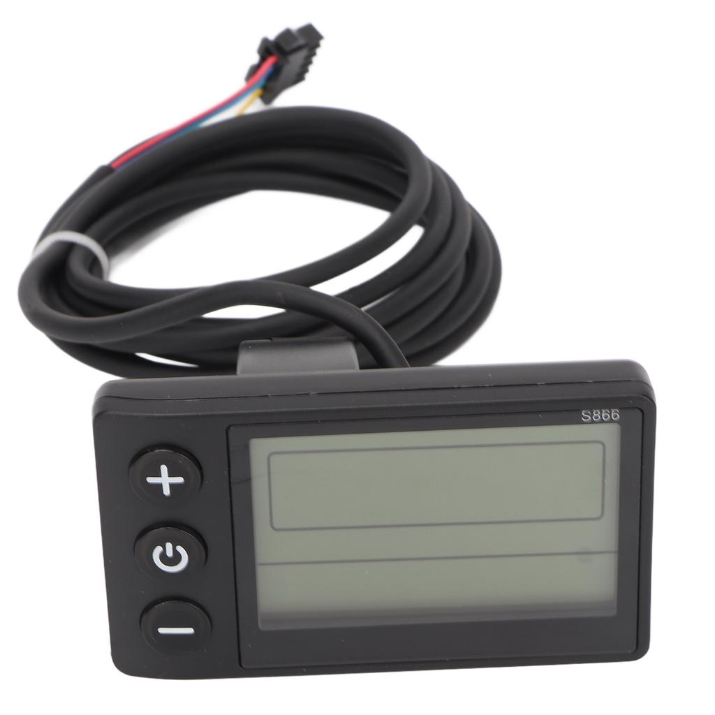 DC 24V 36V 48V 30A Sine Wave Controller S866 LCD Display Electric Bike Motor Controller Kit for Electric Scooter