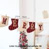 Christmas Banner Garlands With Glove And Sock Design For Holiday Party Decor