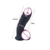 Silicone Realistic Dildo 24.5Cm Thick Butt Plug Anal Brown Realistic Dildos