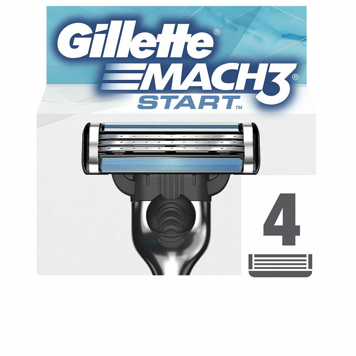 

Бритвенные лезвия Gillette Mach 3 Start, 4 шт.