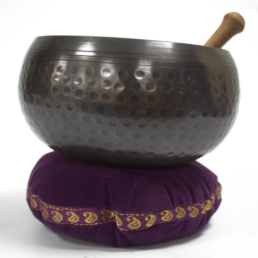 Singing Bowl Cushion Velvet 11 Cm