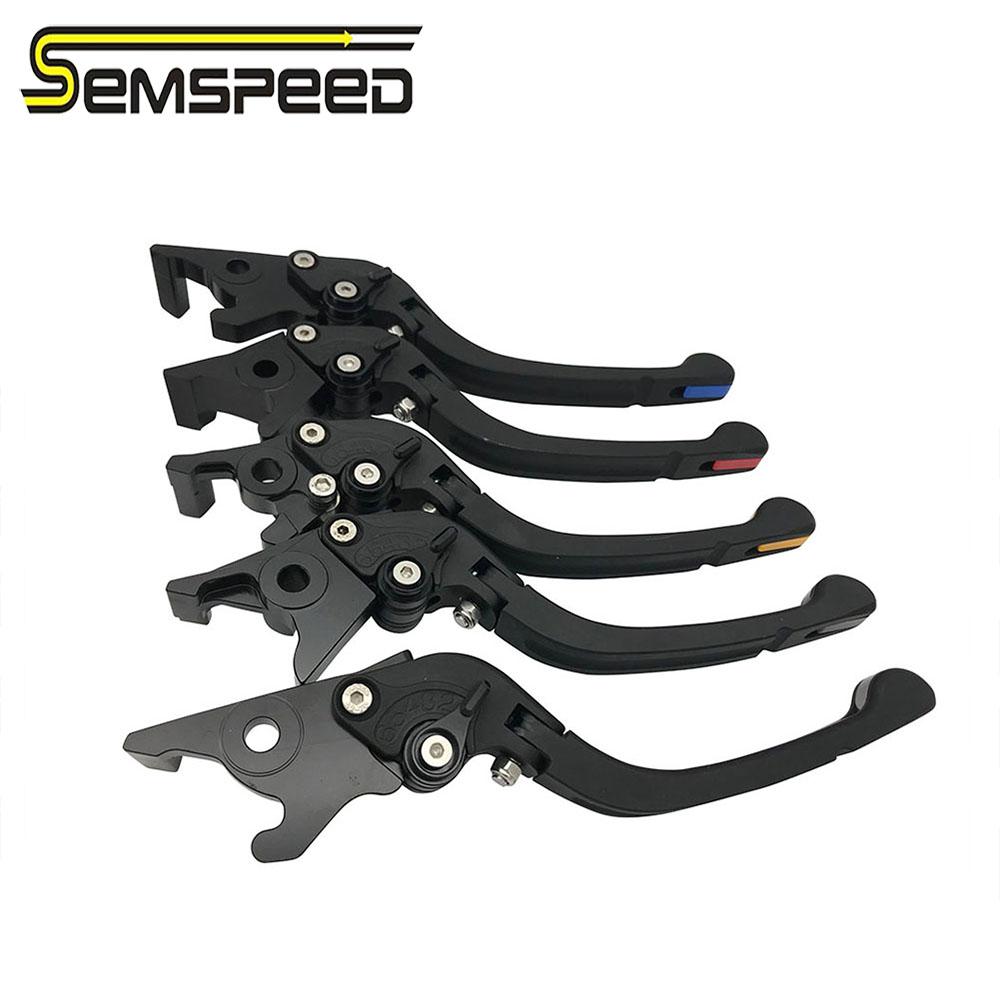 SEMSPEED CNC XMAX -2022 Motorcycle Foldable Stretchable Brake Clutch Parking Levers New For Yamaha XMAX300 XMAX250