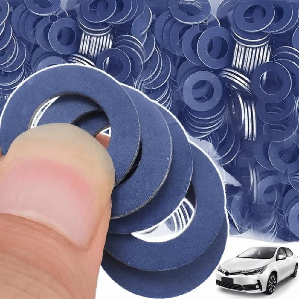 10pcs Aluminum Material Oil Drain Plug Gaskets Engine Oil Drain Plug Oil Change Service