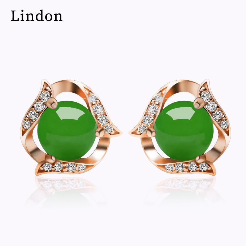 Lindon øredobber Drop øredobber for kvinner bryllupsfest gaver