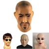 Cartoon Inspired Latex Mask For Men With Sunglasses And Hairy Beard Design