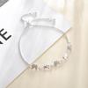 Korean Style Zircon Flower Bracelet for Women - Trendy, Simple, Personalized Design