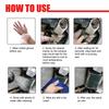 120ml Car Motorcycle Exhaust Pipe Cleaner Car Rust Remover with Rubber Gloves and Brush Repair Maintenance Tool Set