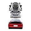 Panamera 970 Rear Bumper Upgrade Kit: 976 Body Kit with Original Hole Alignment