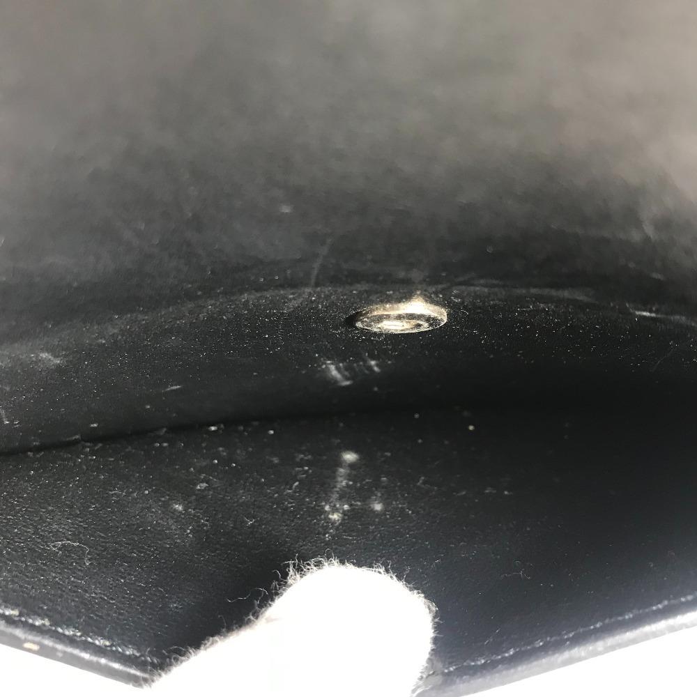 Celine Zweifarbige Kante Handtasche Fransen Quaste Umhängetasche Leder Beige/Marine