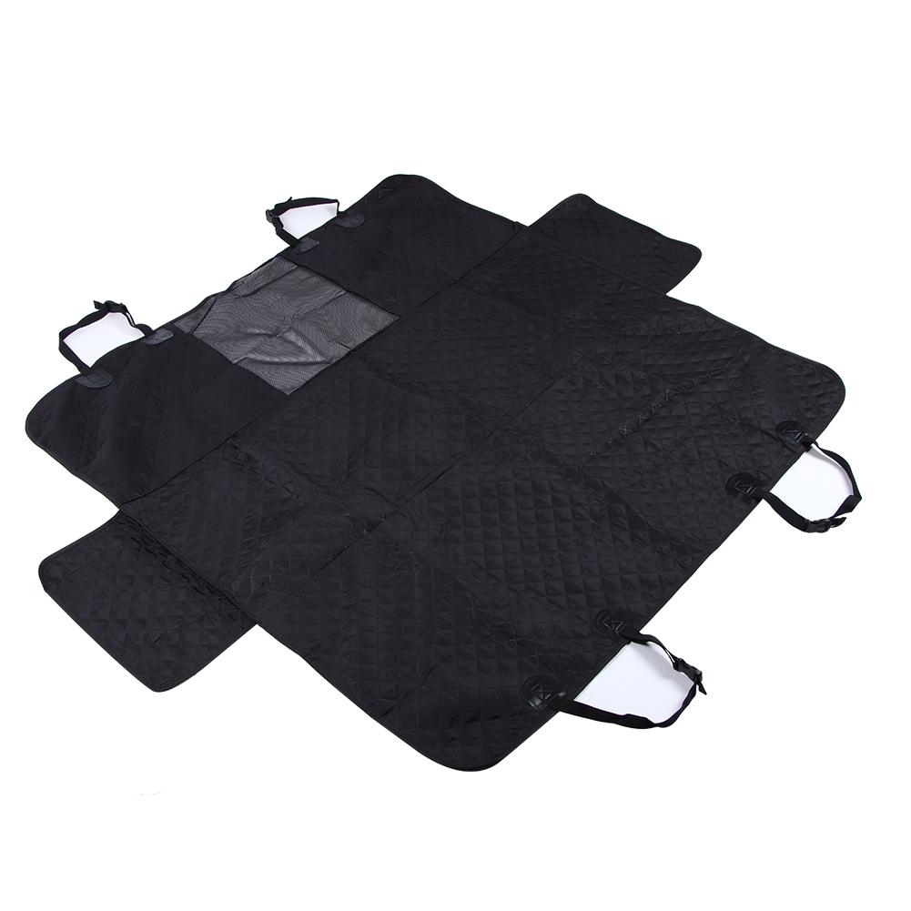 Plasă de separare neagră pentru cusut și brodat, plasă de mașină, impermeabilă pentru animale de companie, pernă pentru câini, neagră, 137x147CM