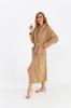 Women'S Terry Dressing Gown, Warm, 100% Cotton, Soft, L