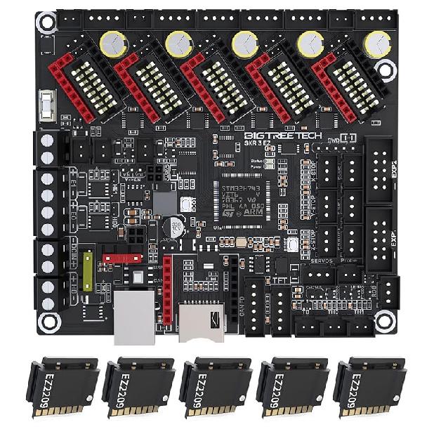 BIGTREETECH SKR V1.4 Turbo 32bit Control Board DIY for Most FDM 3D Priners Mainbaord Compatible TFT Series Touch Screen/ 12864LCD Support