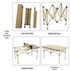 Donzhu Outdoor Roll-Up Folding Table