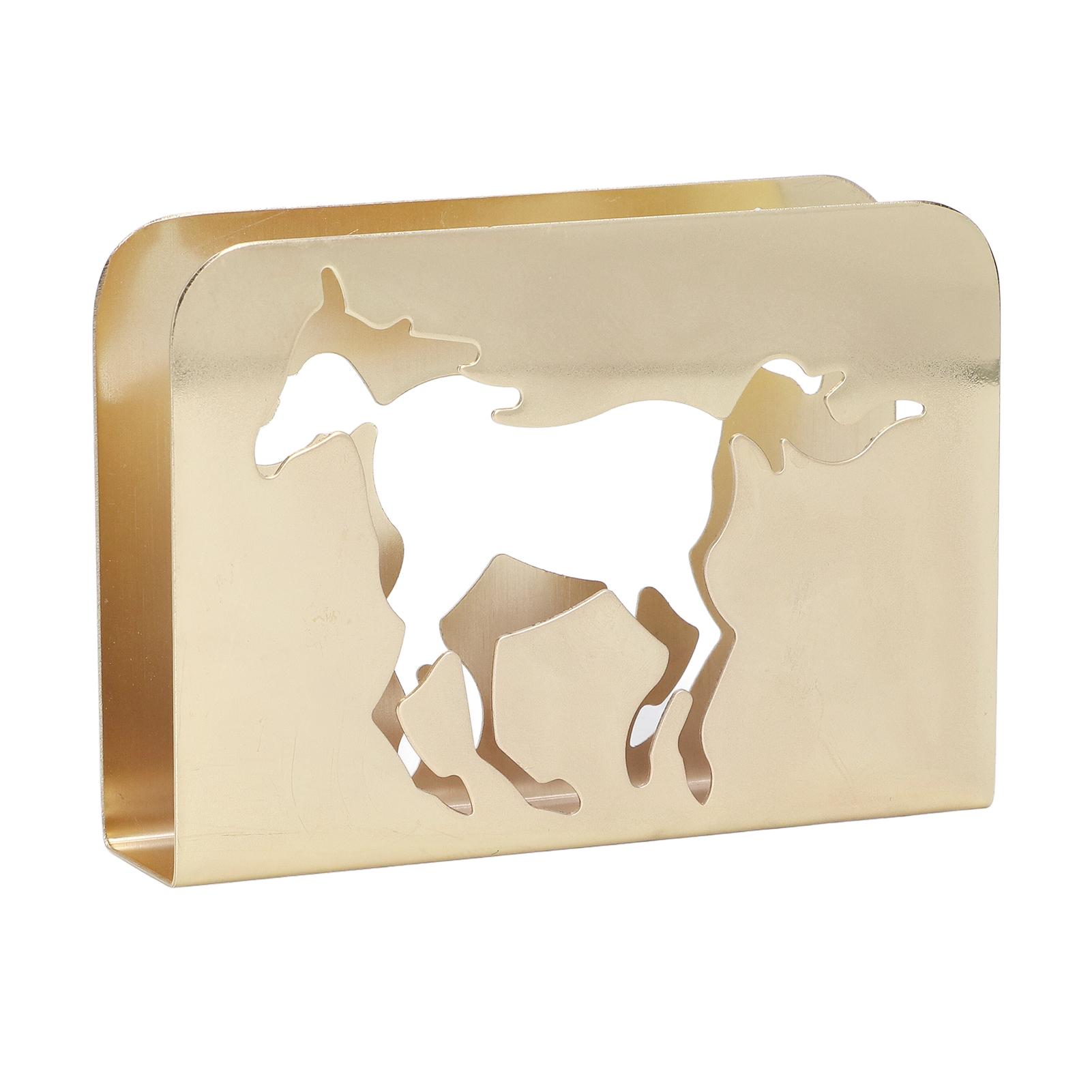 Horse Napkin Holder Iron Art Vertical Napkin Holder Multifunction Metal Napkin Holder Napkin Holder   for