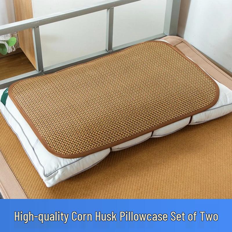 Summer Bamboo Pillowcase Pair - Adult Large Single Size