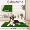 PICK FOR LIFE Dog Grass Pad X Inch Strong Absorbent Soft Real Grass Pet Potty Training Easy To Clean Artificial Grass for Dogs Indoor and Outdoor 39.4