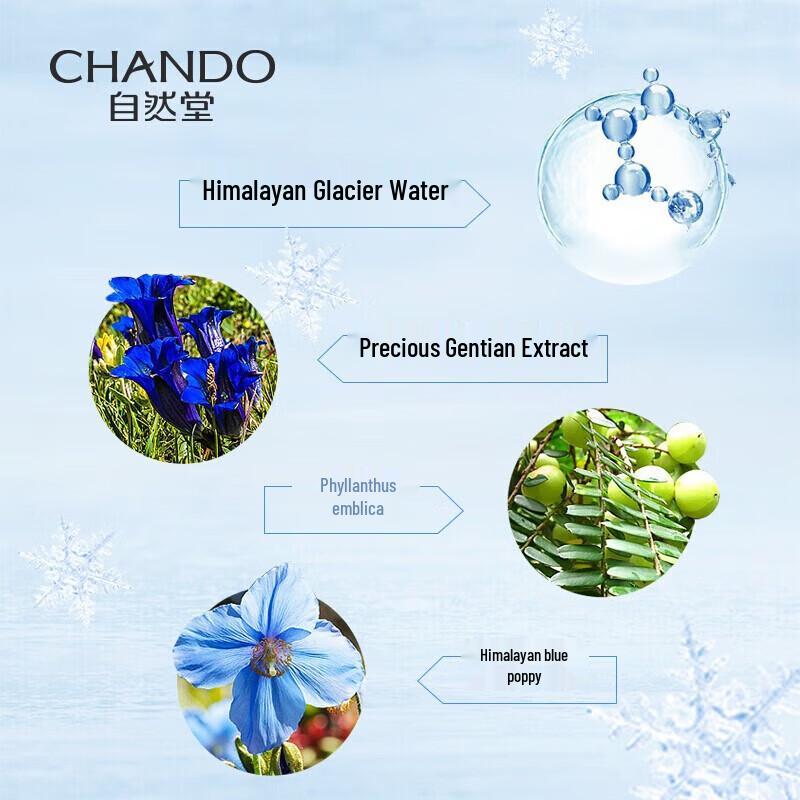 CHANDO Snow Region Pure Hydrating Facial Cleanser 125g