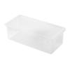 Large Capacity Transparent Pencil Box: Minimalist, Stackable, and Multifunctional for Students and Artists
