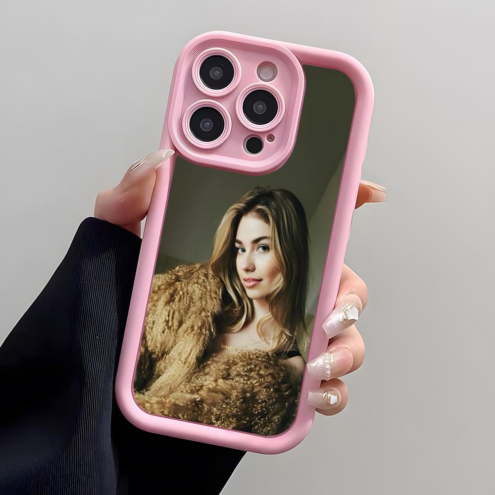 Sängerin Roxy Dekker Handyhülle Für IPhone Air 17 Pro Max 16 E 15 14 Pro Max 13 12 11 Mini Plus Weiches Silikon Rosa Hülle