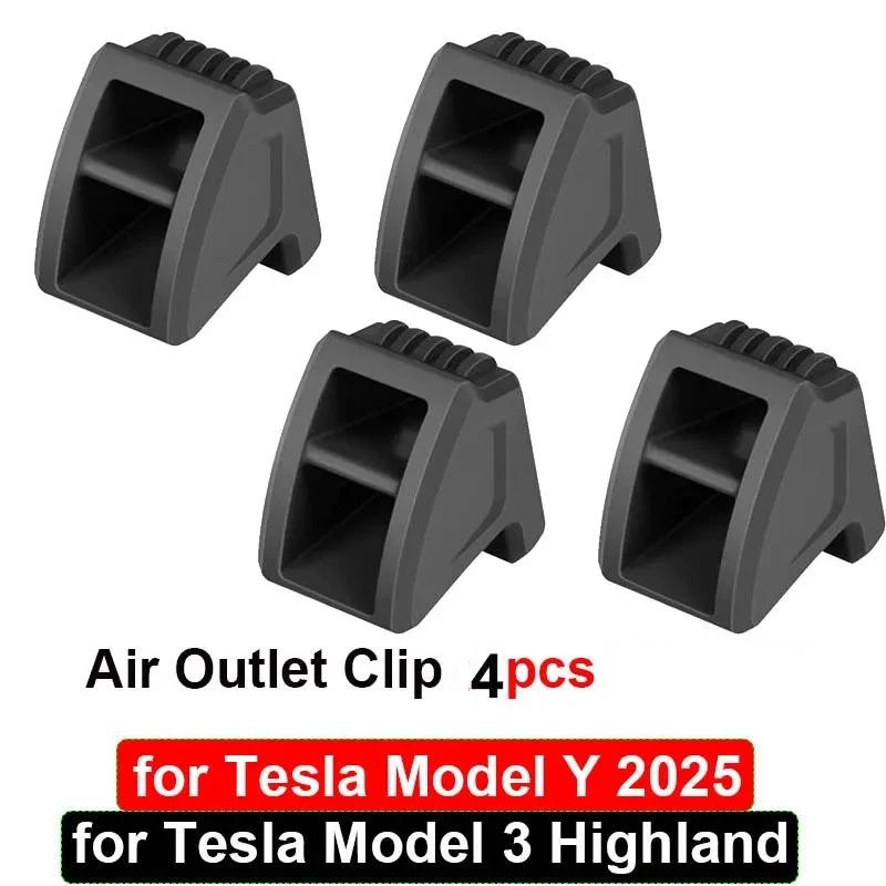 ONDO6 Launch Passend für Tesla Model Y Juniper 2026 Model 3 Highland Lüftungsschlitz Lufterfrischer Clip Aromatherapie Halter Halterung Auto Gadget Ständer HD