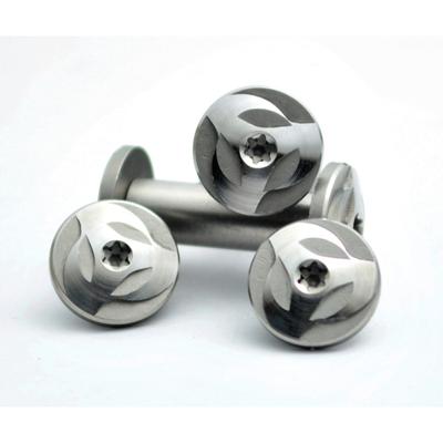 1sets M4 Stainless Steel Screw for Diy Knife Handle Making Screw Whirlwind Rotating Rivet Plum Sharp Straight Knife Screw