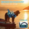 Waterproof Pet Life Jacket Adjustable Pet Buoyancy Suit Dog Swimsuit Dog Swimming Vest  Boating