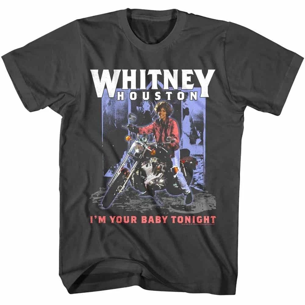 Whitney Houston I m Your Baby Tonight Men s T Shirt L