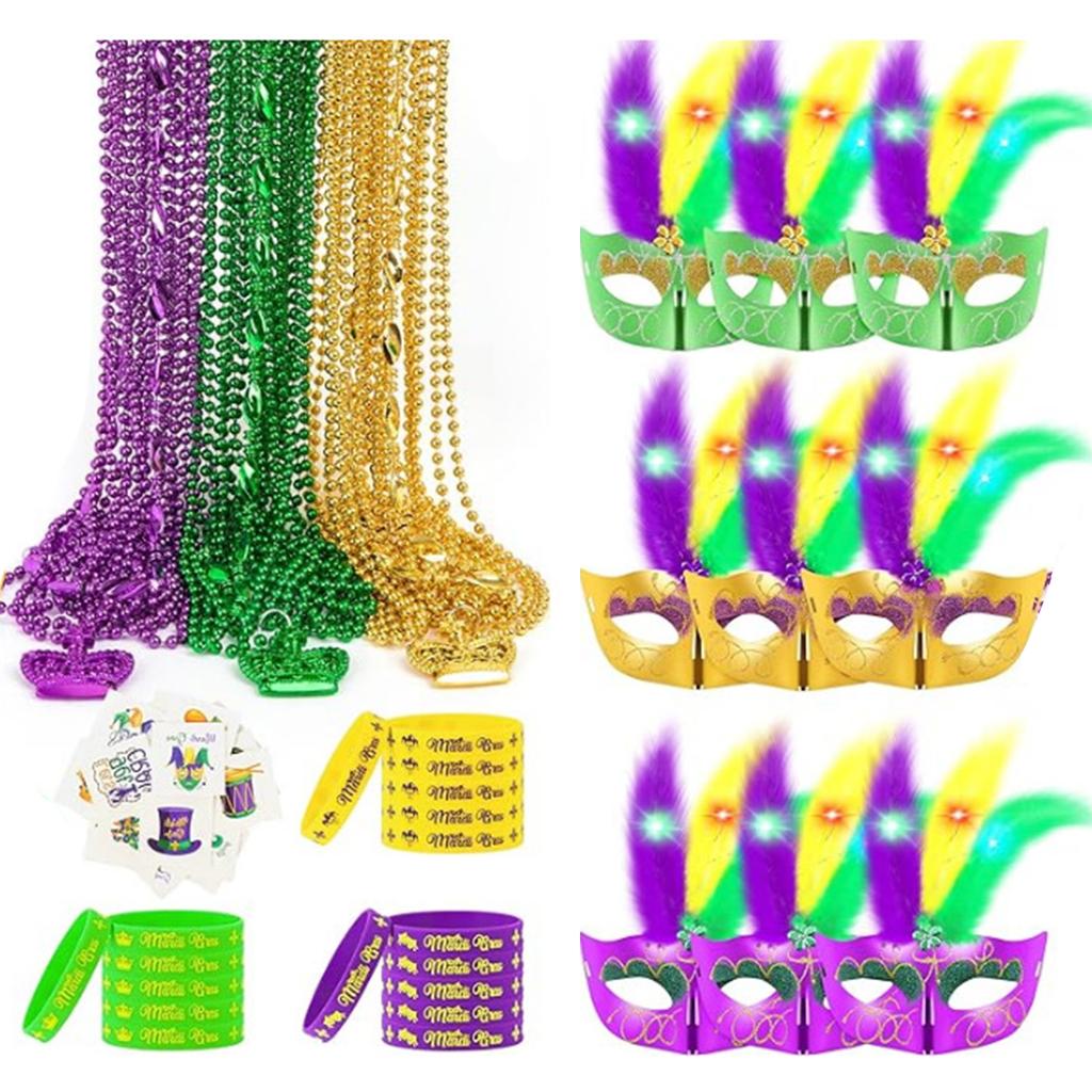 Halloween 70. léta Dámský Disco Kostým Disco Flitry Ples Samolepka na Tělo Náramek Maska Náhrdelník Kostýmové Párty Potřeby