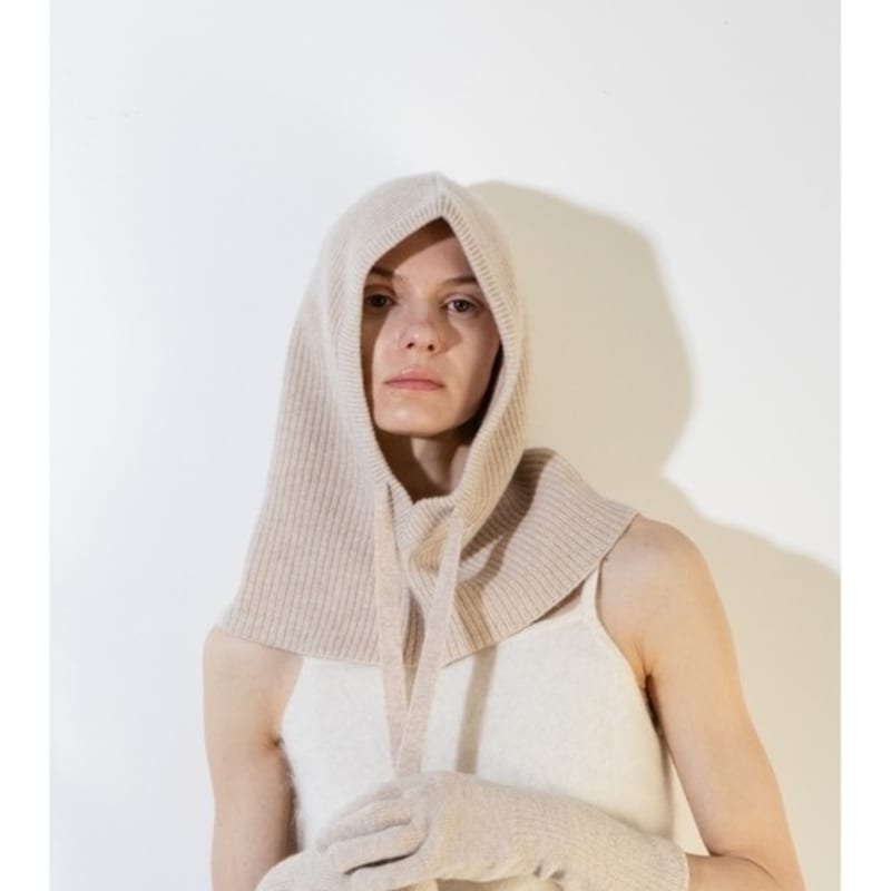 Guantes de Cachemira Pura NYC_Avena