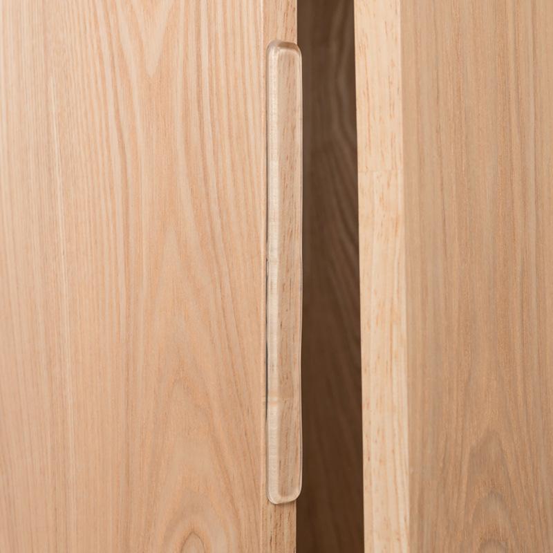 Self-Adhesive Silicone Anti-Collision Buffer Pads, Mute Door Stopper Bumper Protectors for Doors, Cabinets, Drawers and Toilets