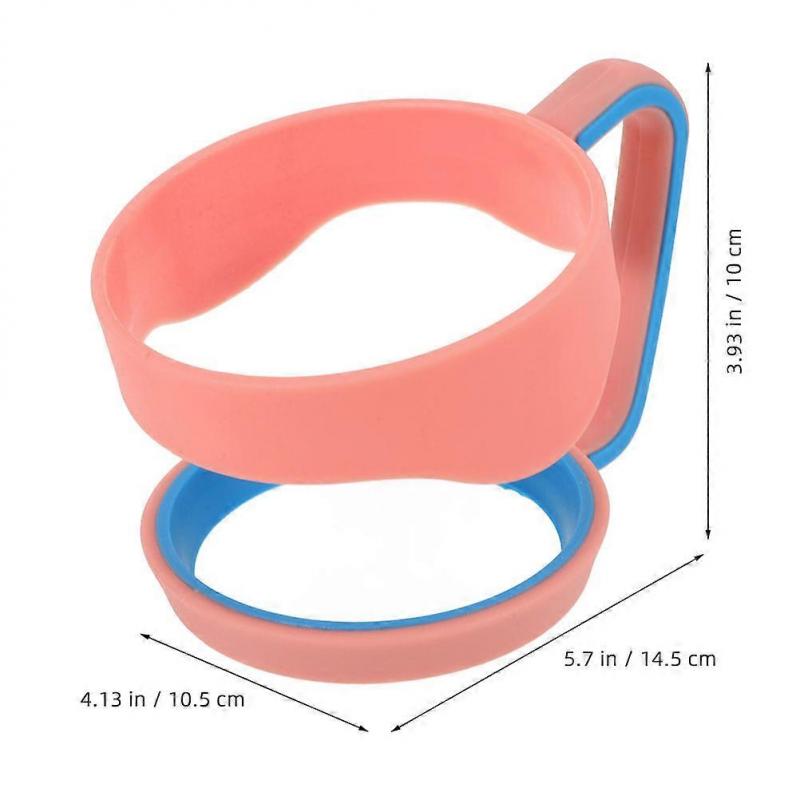 2 Stück Kunststoffbecher-Griffe Anti-Rutsch-Tassen-Griff Reisebecherhalter für Becher für Becherbecher Auto-Bechergriff