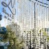 Round DIY Shell Wind Chimes Natural White Shell Pendants New Shell Ornaments  Wedding Decor