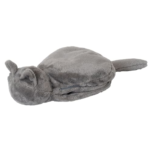 This cat hot water bottle, a cat-shaped, heat-storing hot water bottle, is designed to look like a cat. It's a cute, eco-friendly gift and comes with