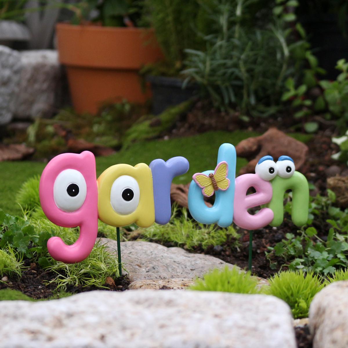 

1 Garden Sign Garden Decoration Plugin, Valentine s Day Gift/Wedding Decoration Decoration Plugin, Resin Crafts