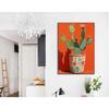Poster Trendy Cactus Deserto Boho Western Messico Girly Estate Stampe Minimaliste Pittura su Tela Arte da Parete Immagine Decorazione Stanza Casa