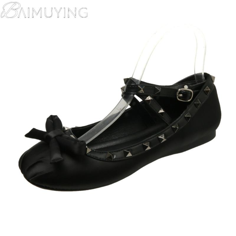 Bow Flats Ballet Shoes Women Sandals Summer Marie Janes 2025 Trend Lolita Loafers Shoes Designer New Dress Party Sandalias Mujer